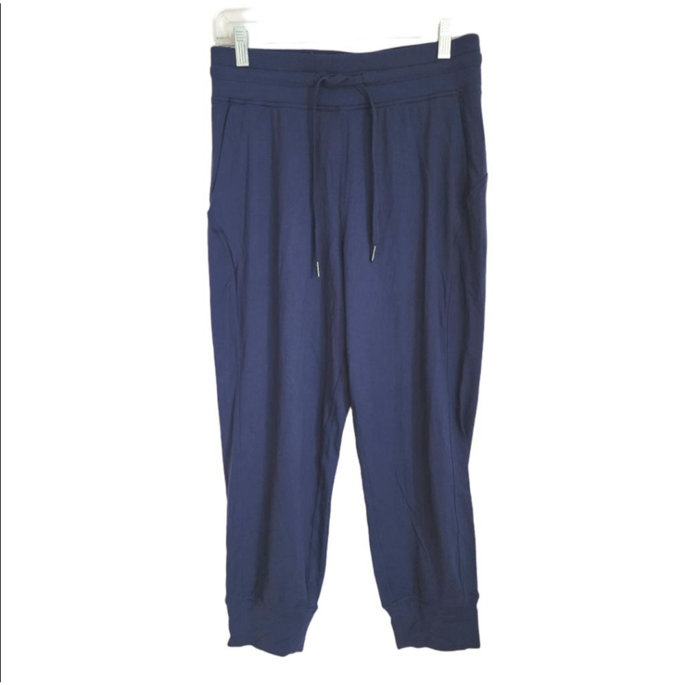 LULULEMON NWOT Ready To Rulu Navy Track Pants & Joggers Size 8 - Picture 2 of 4